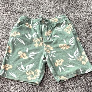 EUC Janie & Jack Terry Tropical Shorts Size 12